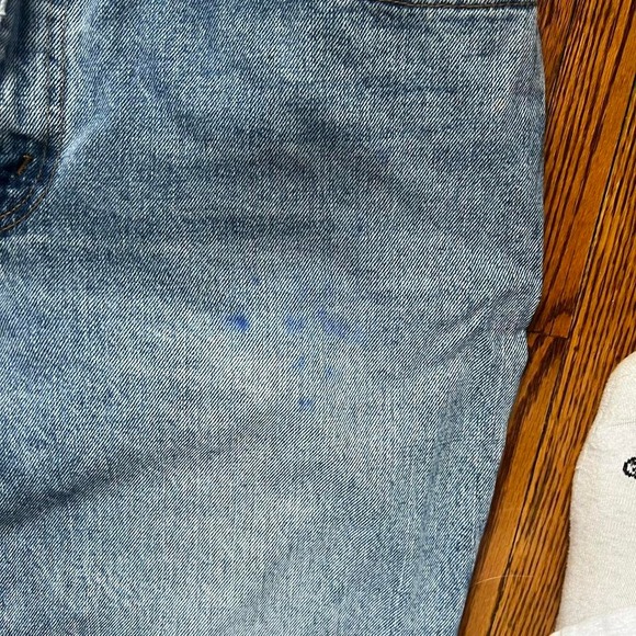 Levi's 533 straight leg blue jeans - Picture 3 of 6